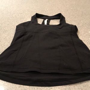 Black lulu lemon tank top